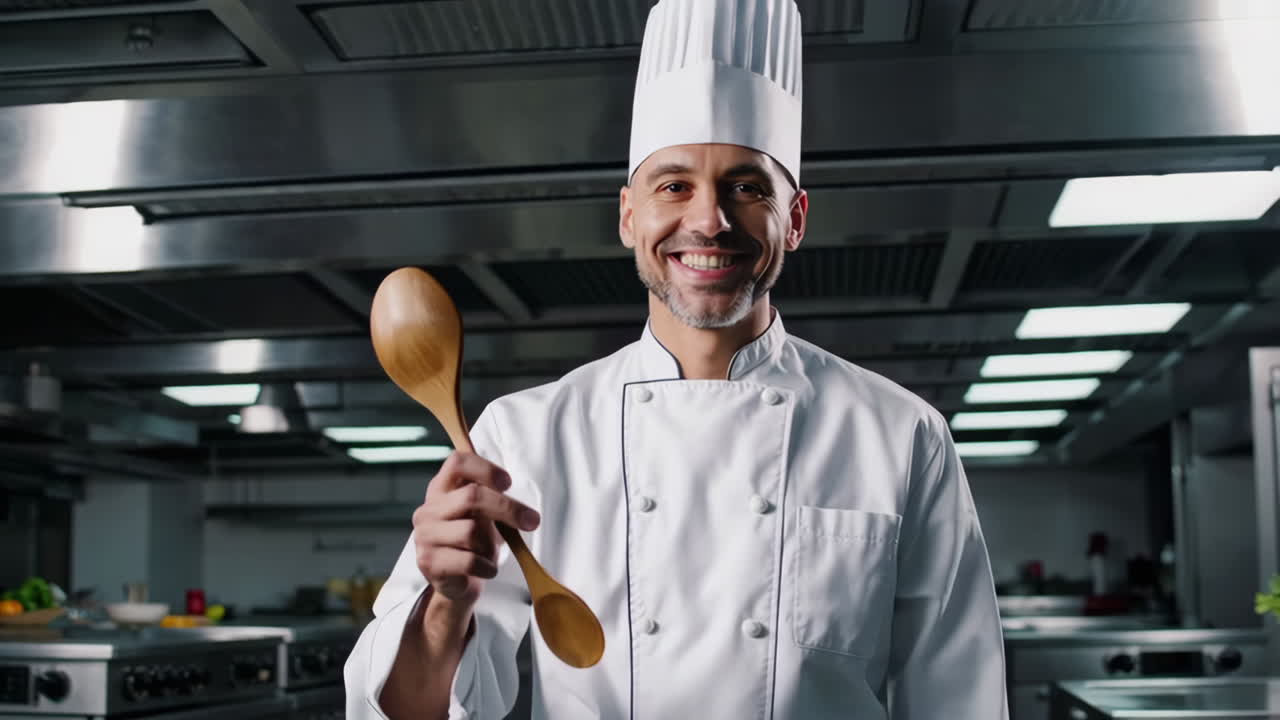 Professional Chef in Kitchen