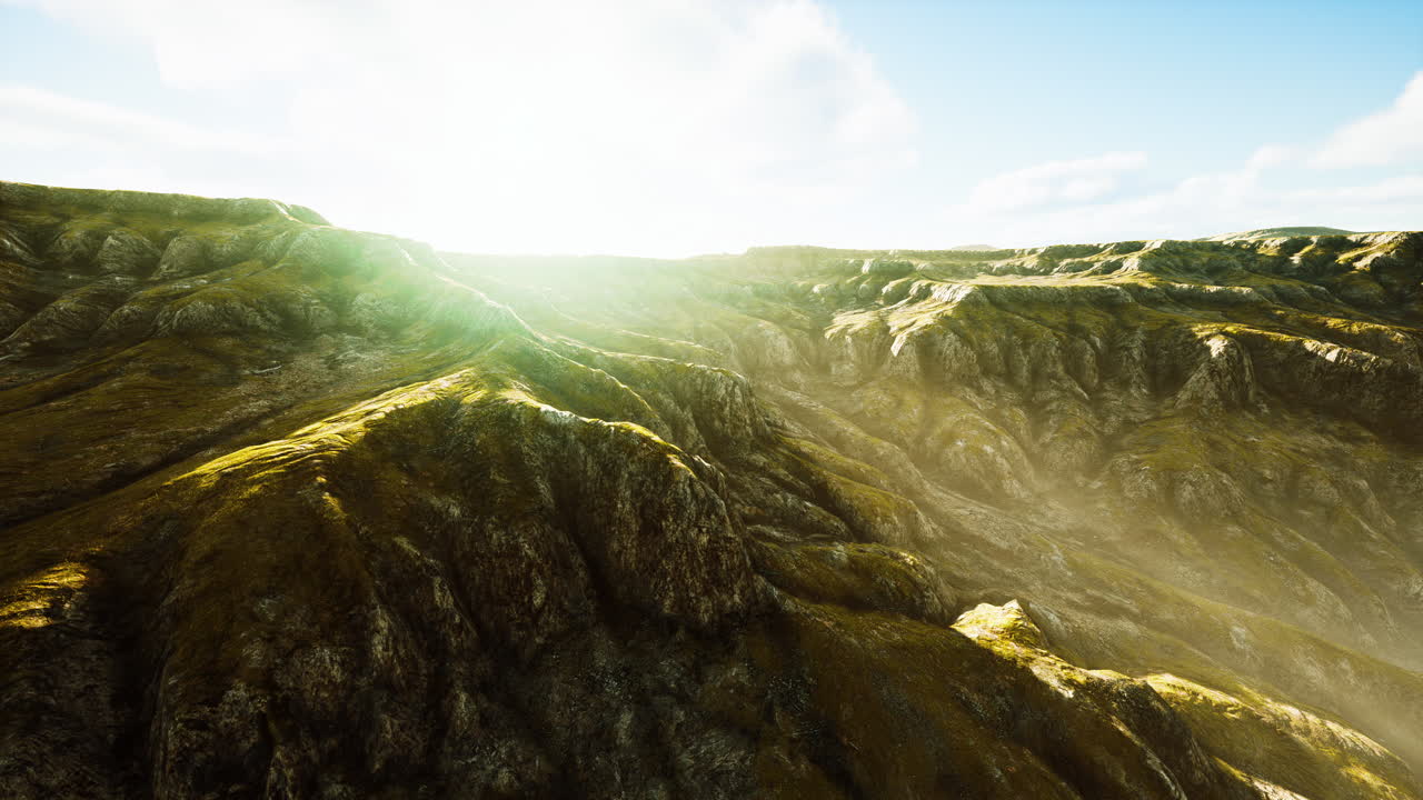 paisaje montañoso con hierba seca en afganistán