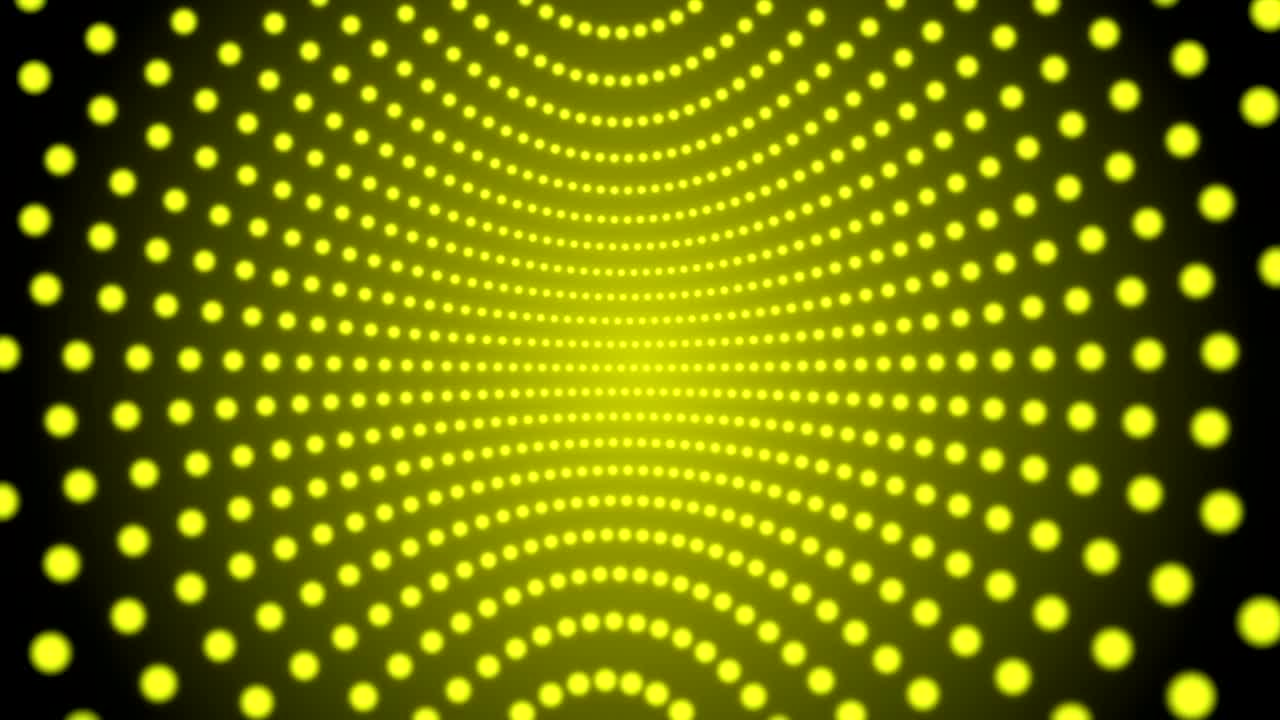 4k fondo de movimiento abstracto puntos giratorios bucle sin costuras