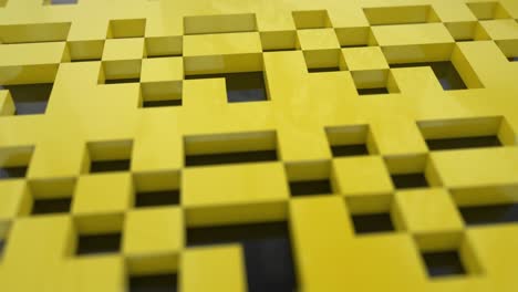 Pixelblöcke-Hintergrund-Spiel-Bildschirm-3D-Kunststoff-Digitalanzeige-Voxel