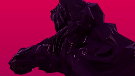 fondo abstracto negro 3d