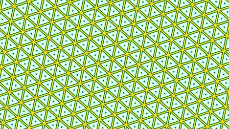 patrón gráfico que cambia de color a medida que gira hacia la izquierda