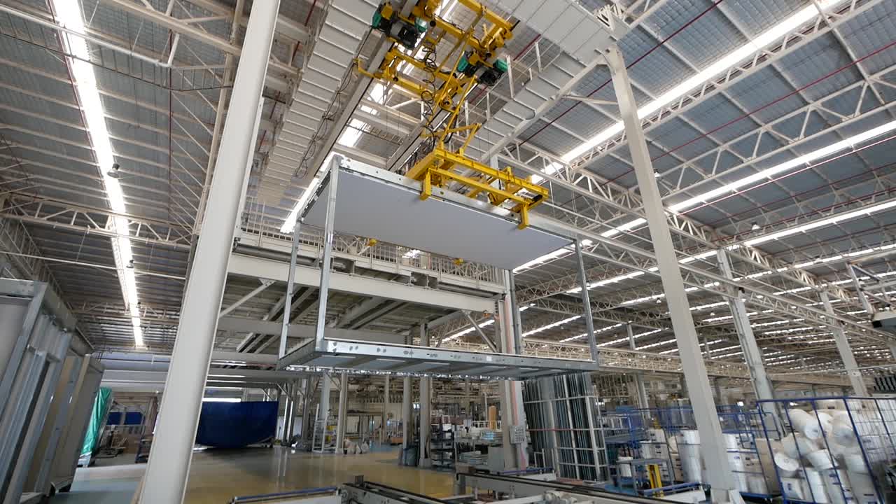 Heavy Machine in Metal Factory