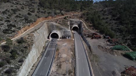 Vehicles-Passing-Through-Tunnel