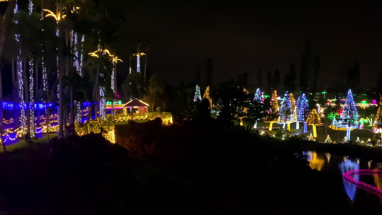 4khd 크리스마스 2020 식물원 오키나와 일본-23