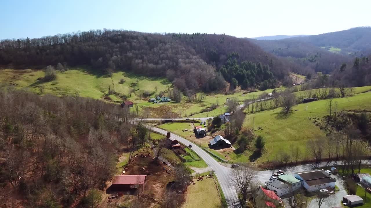Meat Camp NC blisko Boone NC, Boone, Karolina Północna w 4K