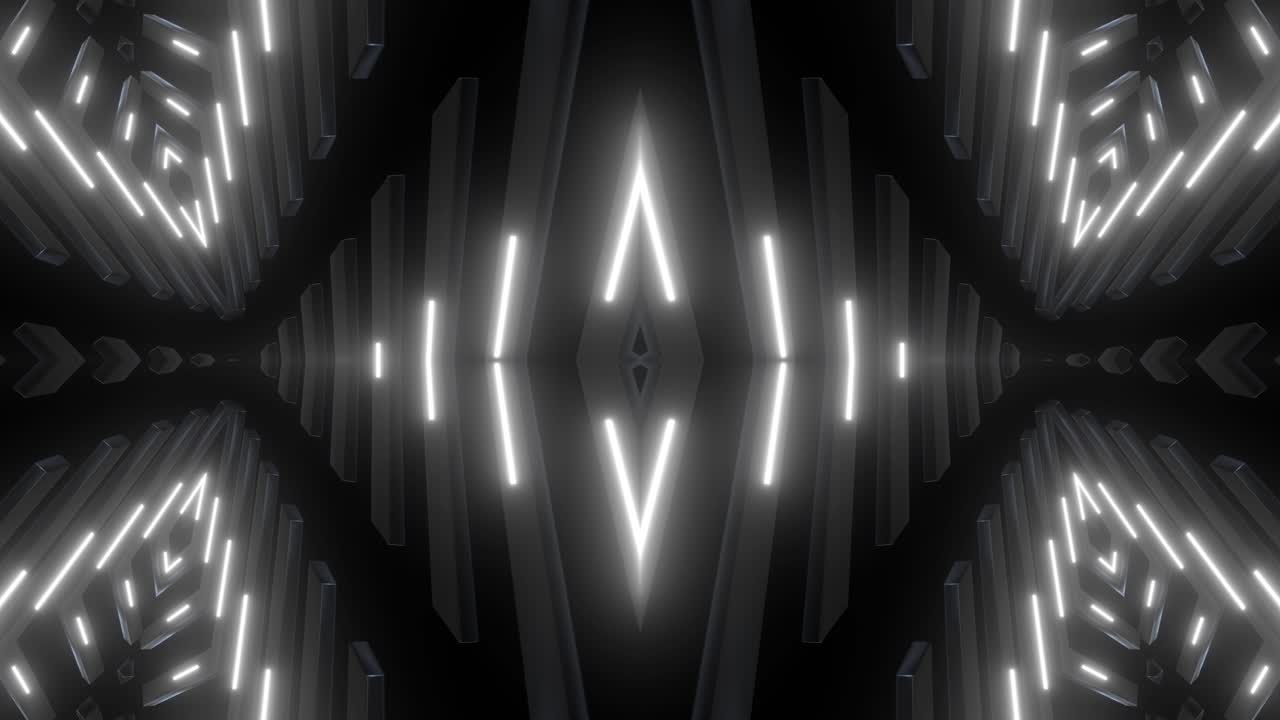 Abstract Geometric Light Pattern