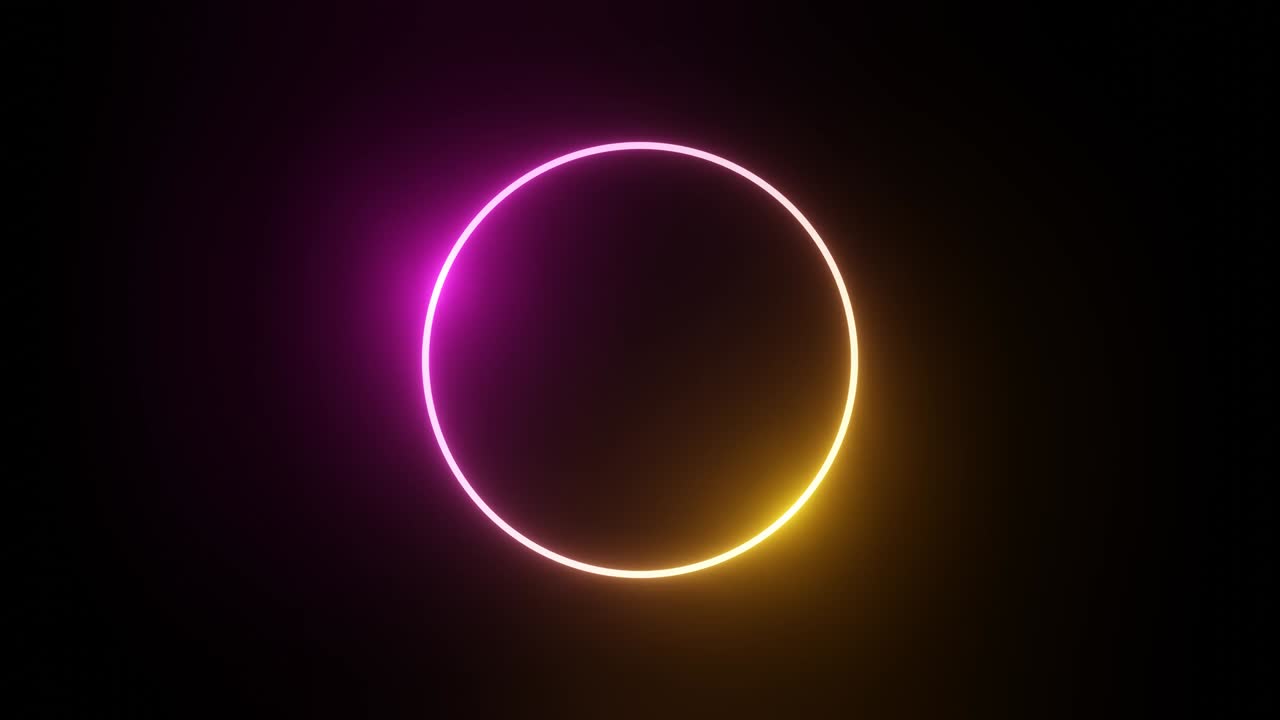 Bright abstract wavy motion background in a circle.