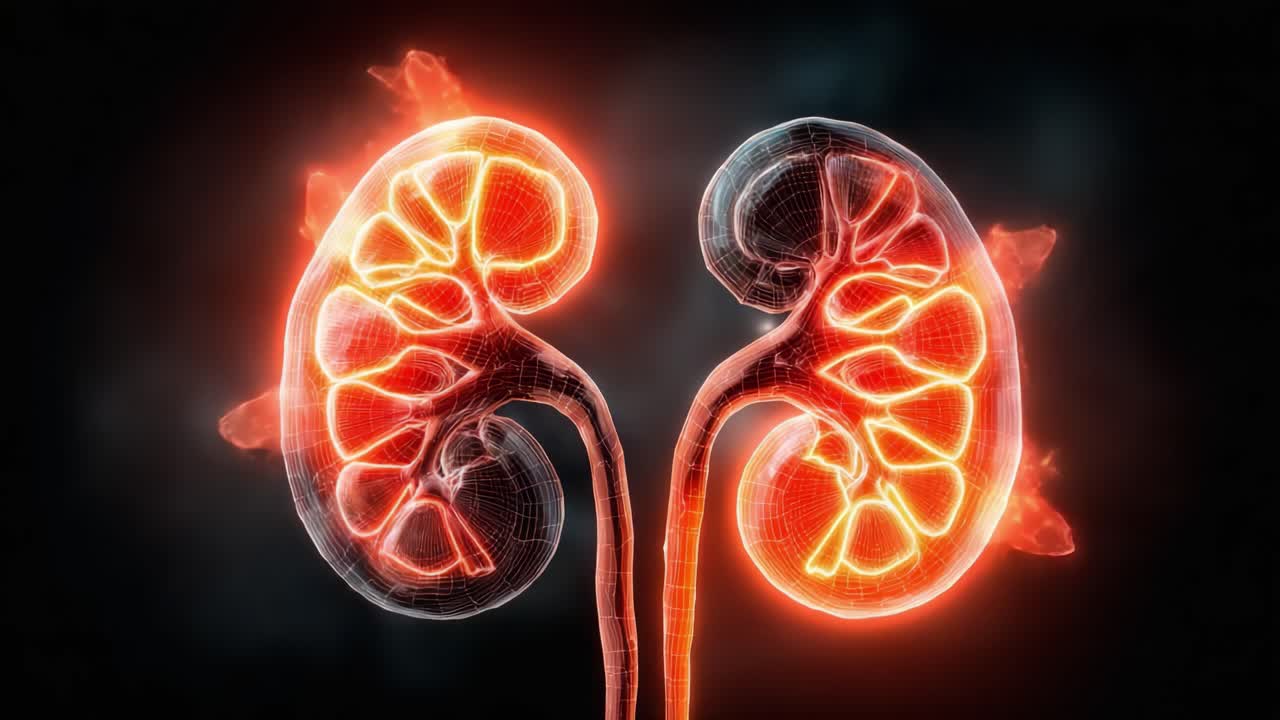 Detailed and Captivating Visualization of Human Kidneys: A Stunning Look at Their Structure and Functionality Revealed Through Advanced Imaging Techniques