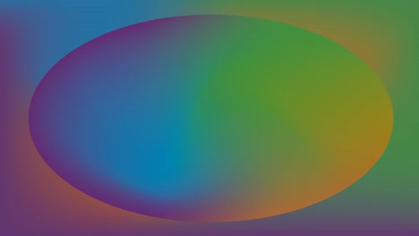 animación de formas que se mueven sobre un fondo de colores.