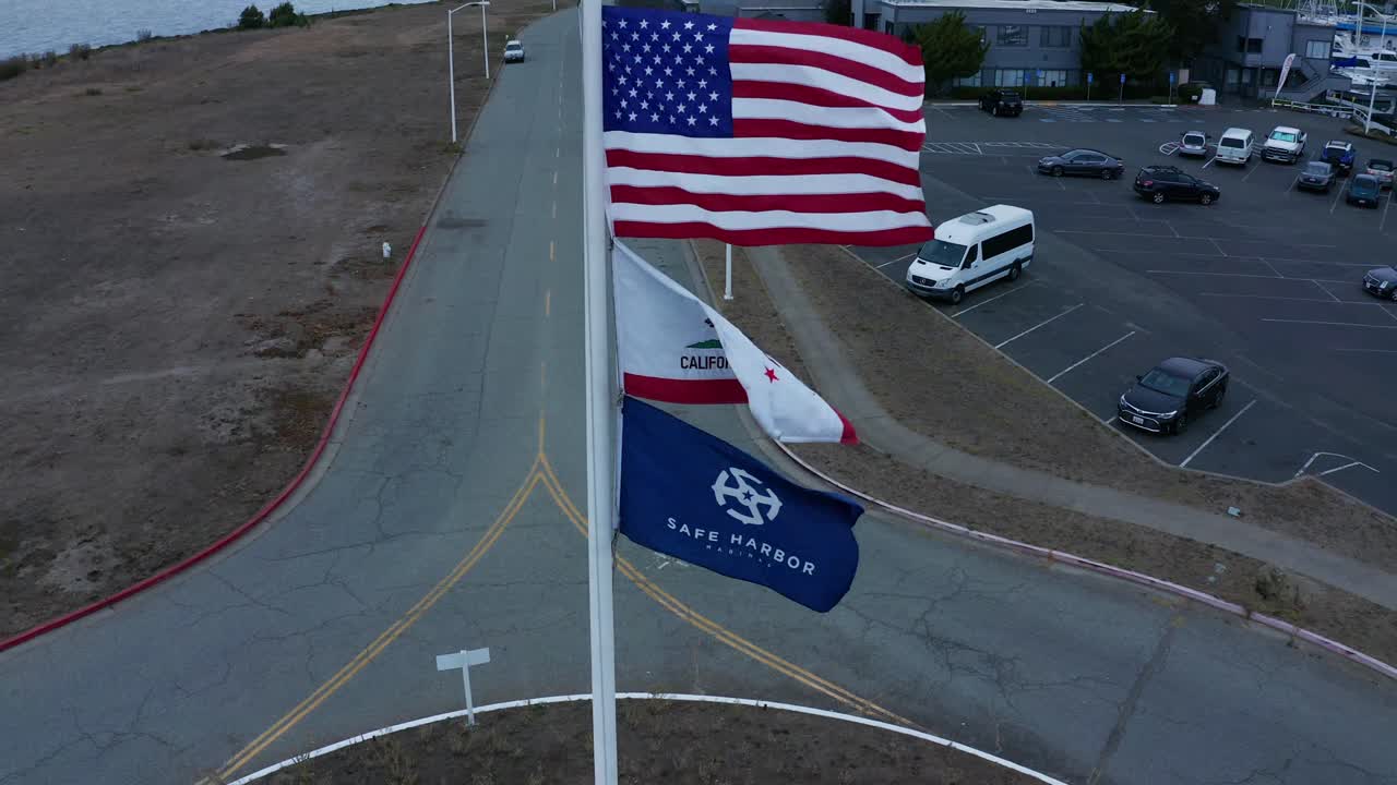 otra pasada sobre la bandera americana