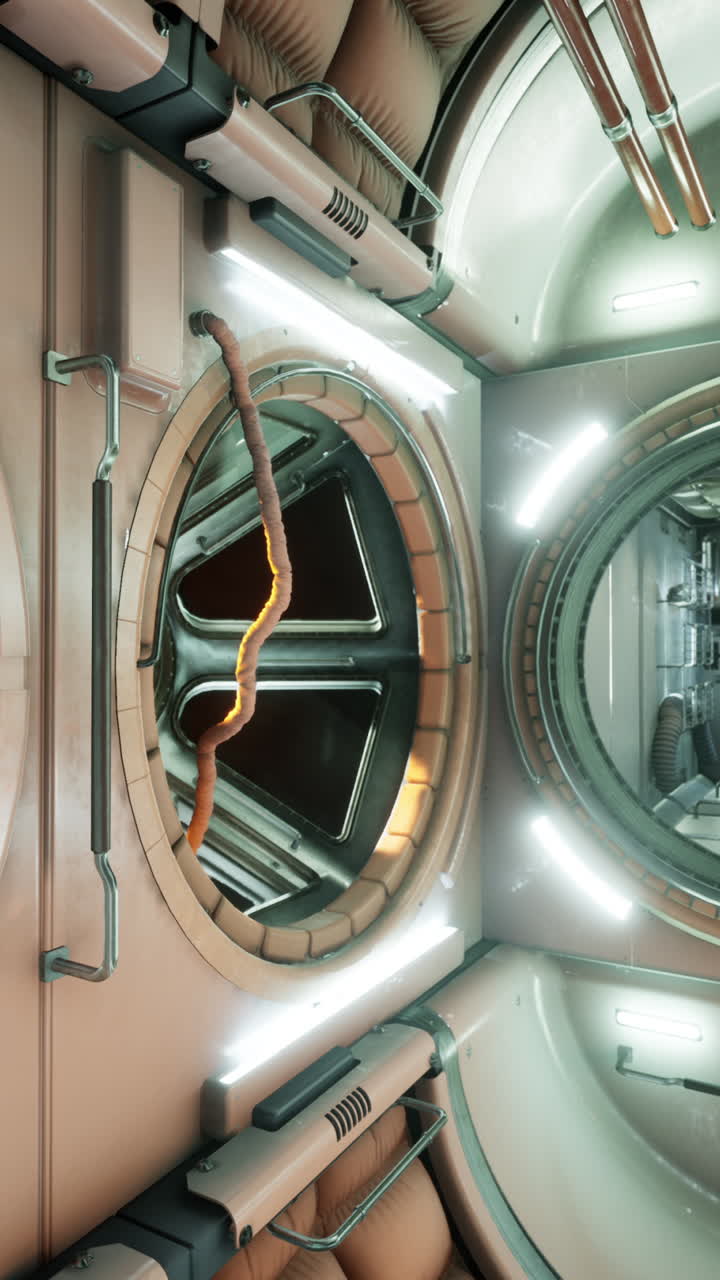 внутренний вид космического корабля