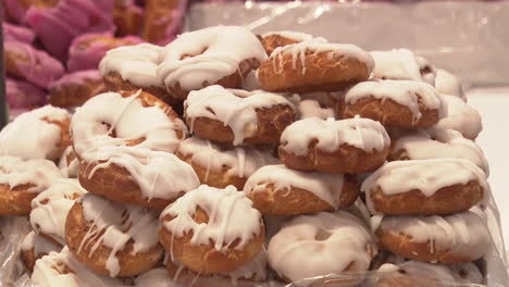 pile of glazed donuts