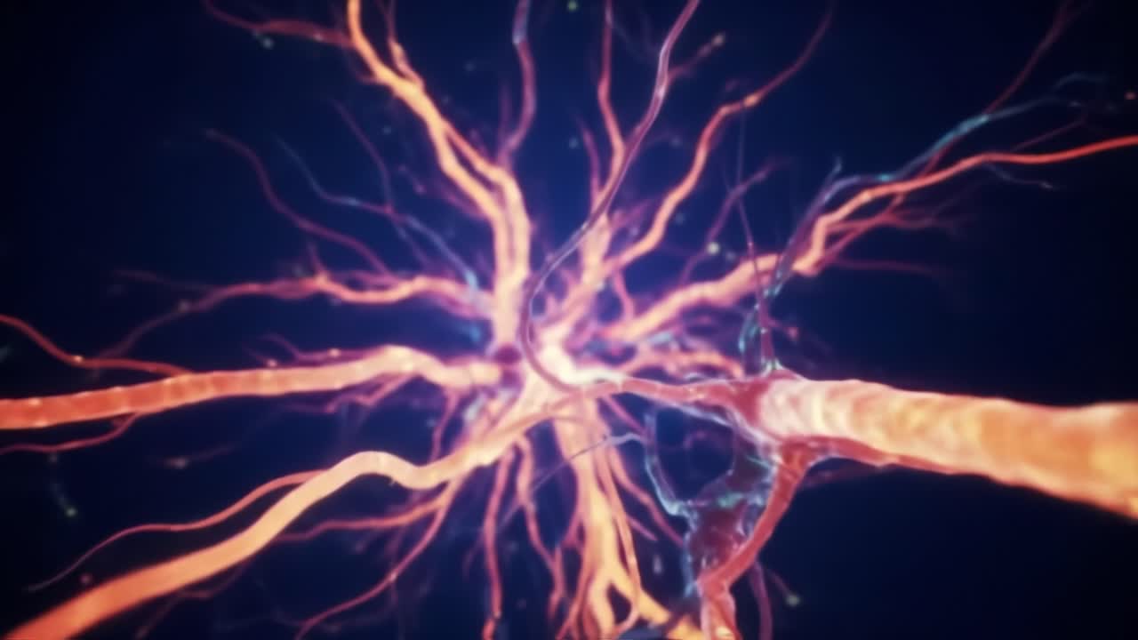 Exploring the Complex Architecture of Neurons in a Dynamic Visual Representation of Neural Activity and Connectivity, Illuminating Intricate Synaptic Interactions