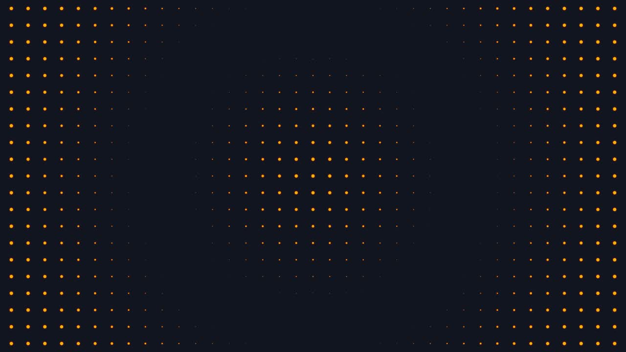 Abstract motion background loop digital dot modern
