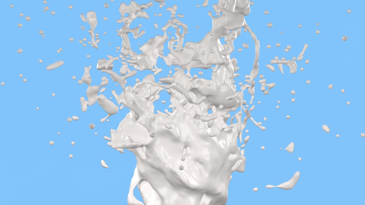 우유 스플래시, 현실적인 천연 유제품, 광고에 맞게 쉽게 사용자 정의 할 수 있으며 사용자 정의 배경을 대체 할 수 있습니다.