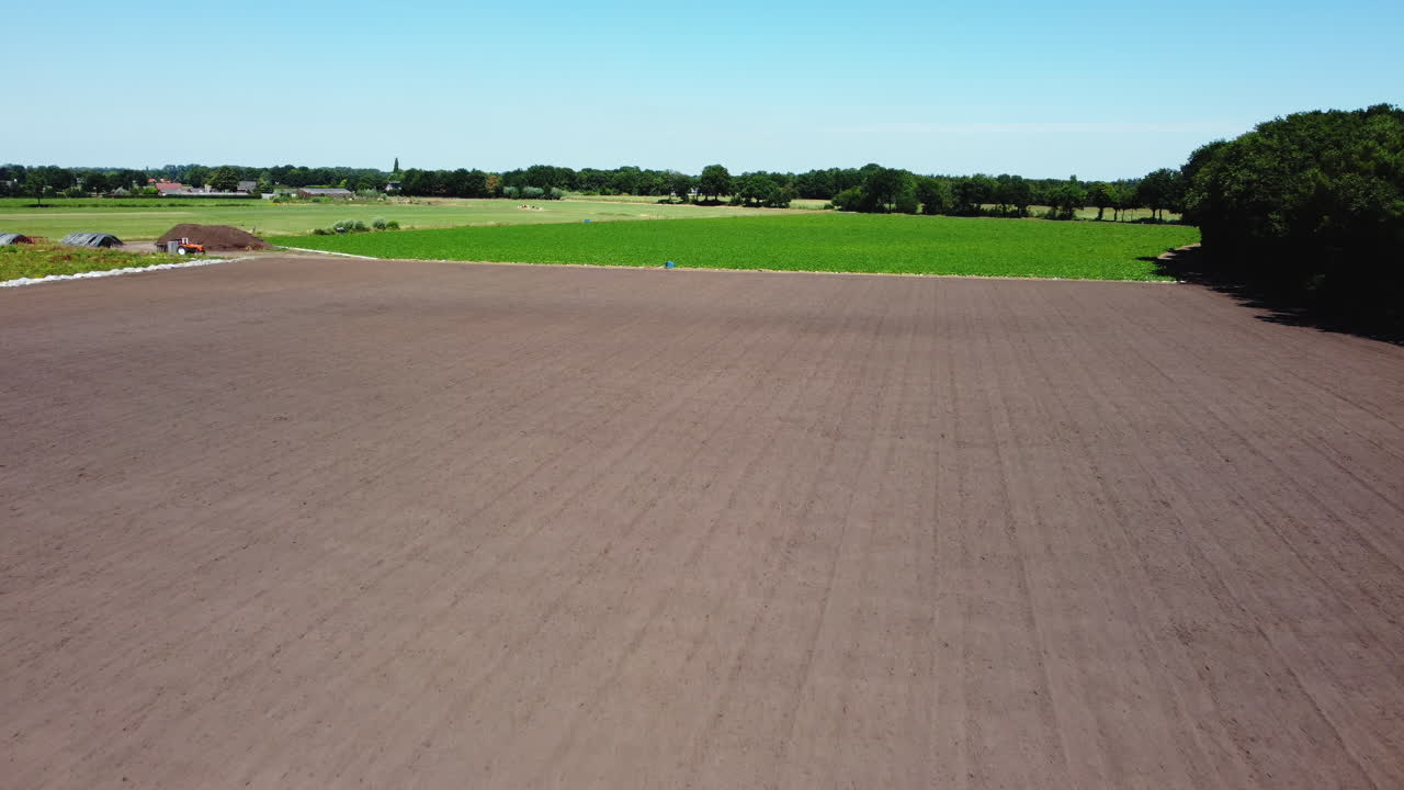 Agricultural fields in the Netherlands