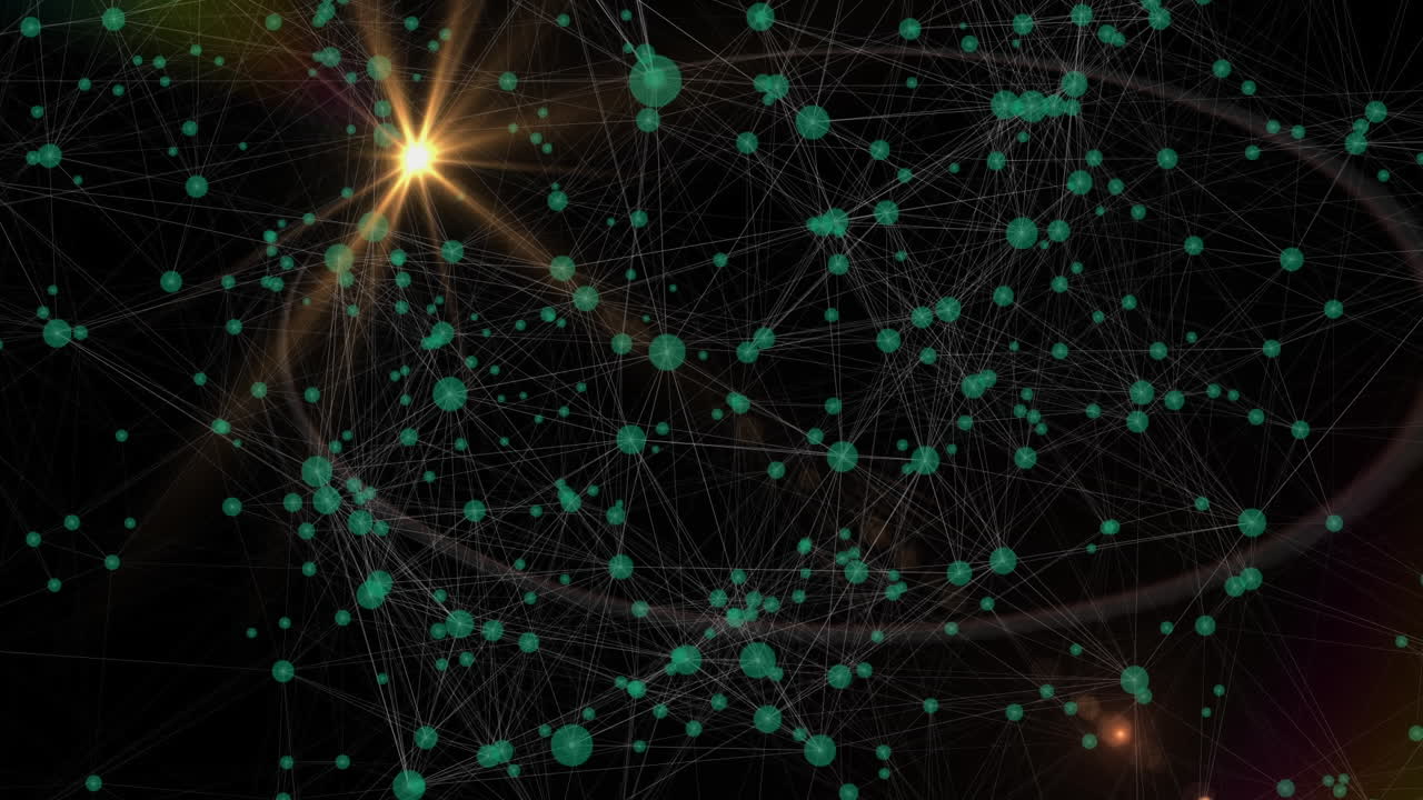 연결 네트워크의 애니메이션과 데이터 처리