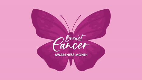 breast cancer awareness month lettering