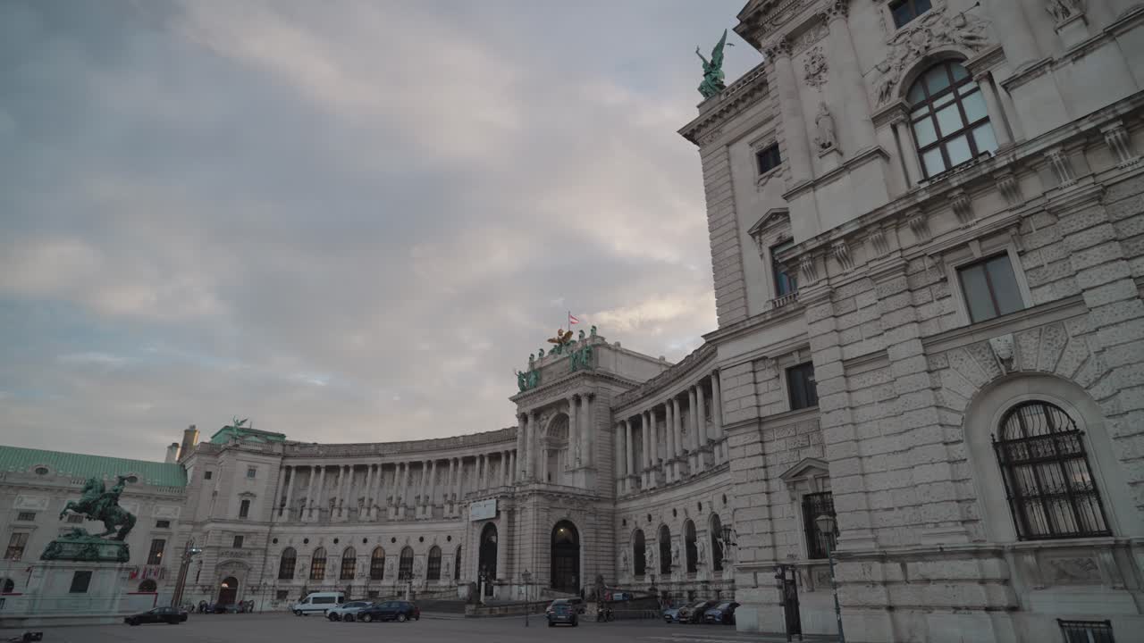 el palacio de hofburg en viena, austria