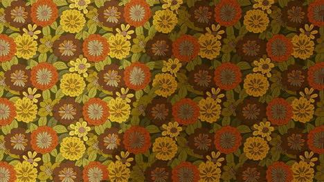 retro vintage floral seamless pattern