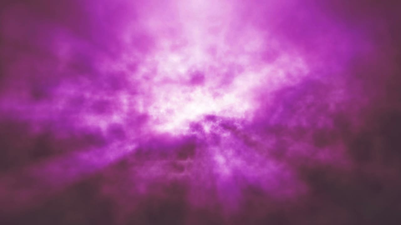 vuela en las nubes de humo color 4k