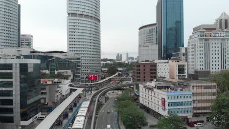 kuala lumpur malaysia city skyline