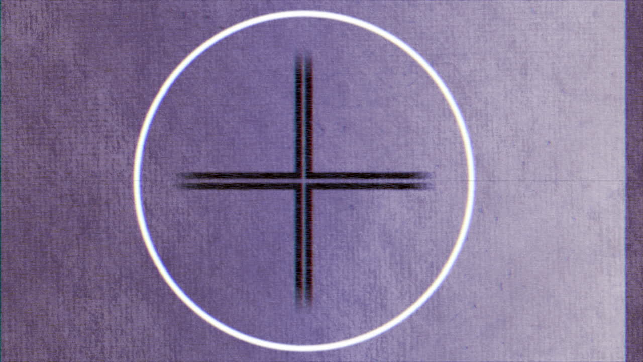 fondo abstracto de cuenta regresiva de película retro púrpura en estilo 8090s