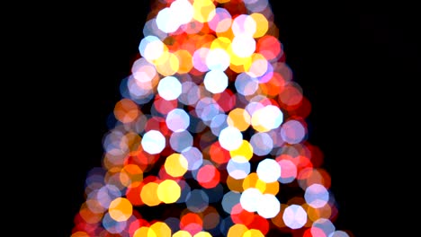 colorful lights bokeh