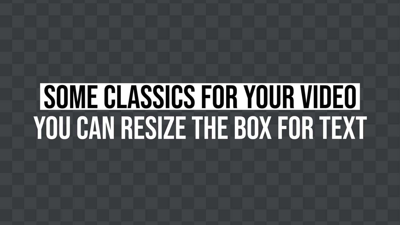 Čisté typografické titulky 11 Adobe After Effects 2023 Rozlišení 3840×2160