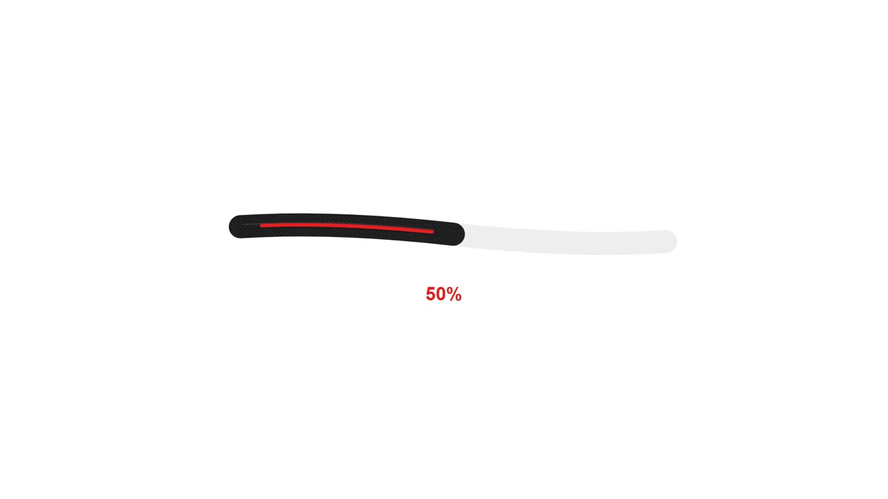 Digital Loading Progress Bar Animation