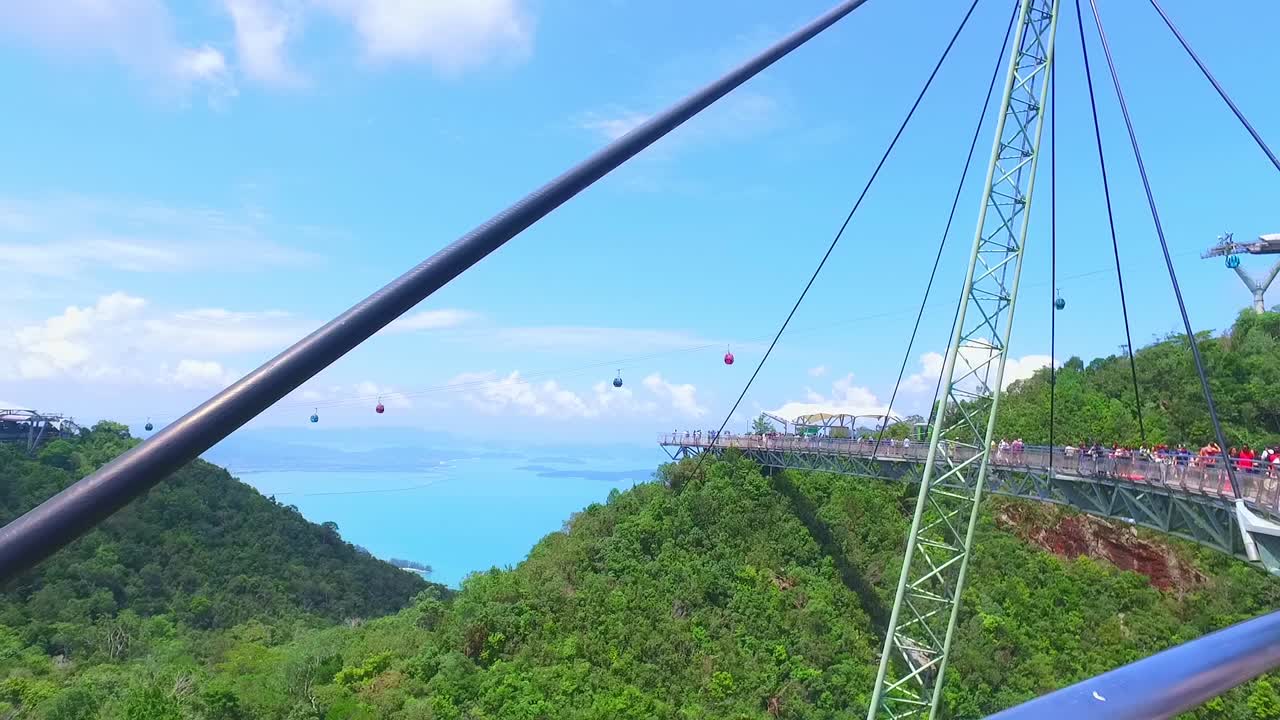 канатная дорога langkawi skybridge остров langkawi малайзия