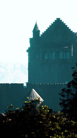 exterior del castillo medieval