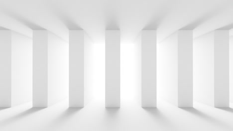 fondo blanco futurista con luz brillante