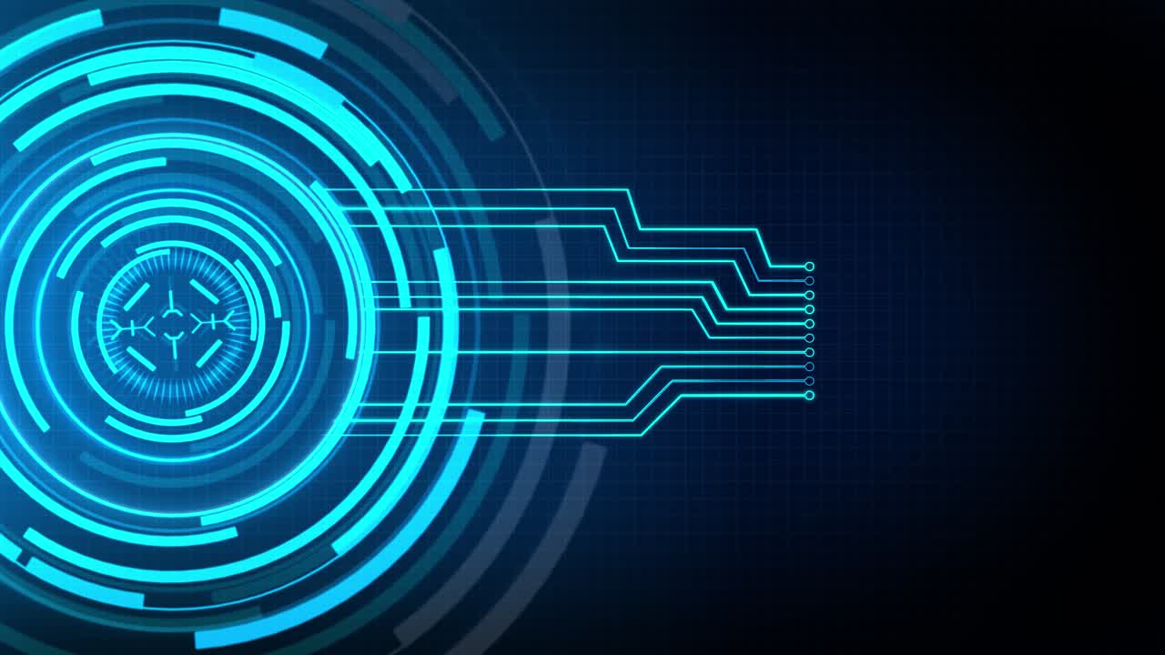 sfondo tecnologico futuristico astratto