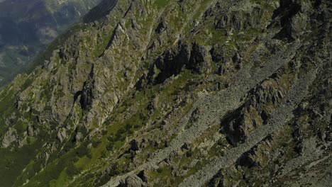 Beautiful-Mountain-Range-Near-at-Krivan-Peak-in-High-Tatra-Mountain-in-Slovakia---Wide-shot