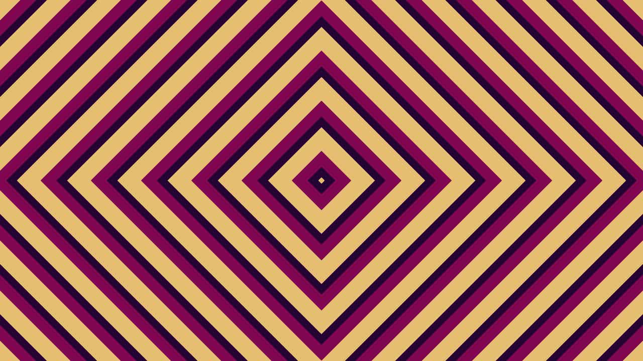 The background consists of a group of animated squares, After Effect