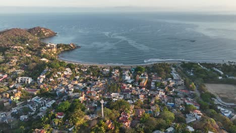 Sayulita,-Mexikos-Hauptstrand-Und-Stadt