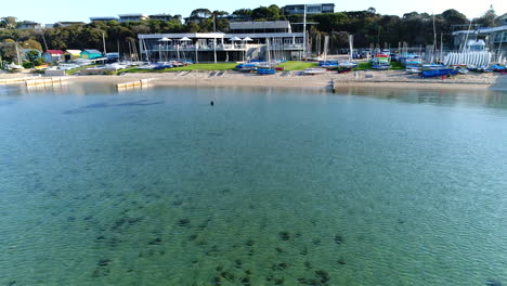 blairgowrie beach, australia flyover