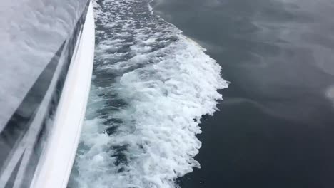 aerial view of gently rolling ocean waves on a calm day