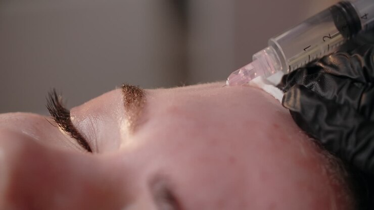 tratamiento por inyección facial