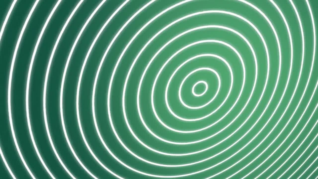 나선형 파동 초록색