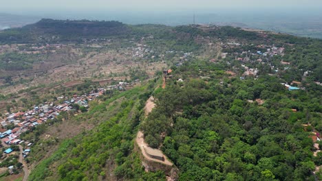panahala fort wide drone shot