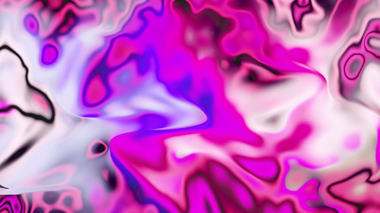 fantasía abstracta colorido líquido textura ondulada animación de fondo