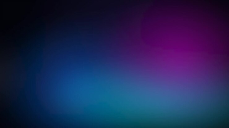 Abstract Background with Soft Glowing Blue and Purple Light Leaks