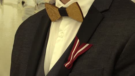 gentleman dressed up for celebration in latvian style