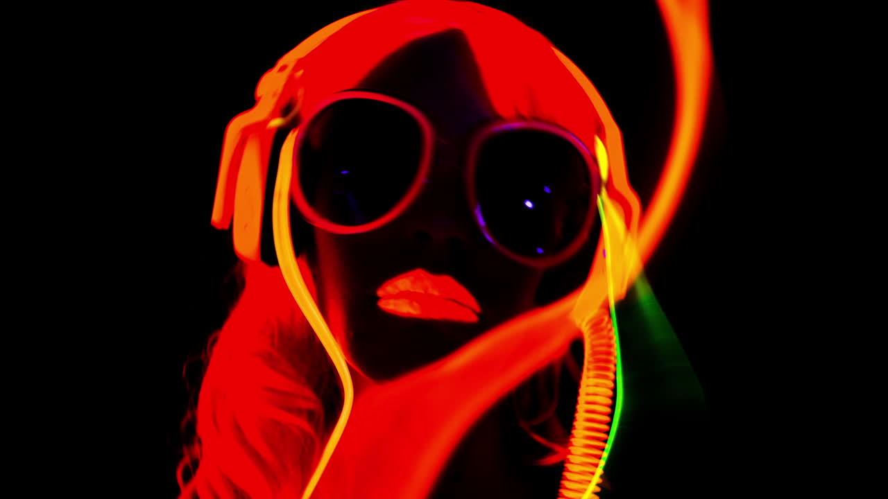 mujer uv brillante 07