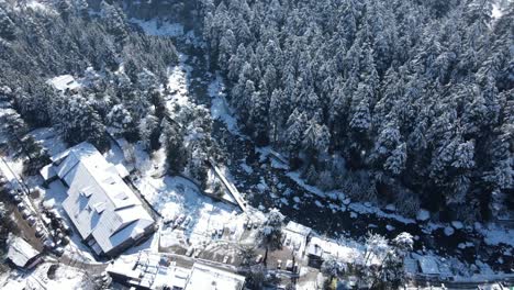 Manali-En-Inviernos-Durante-La-Nieve