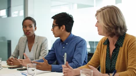 reunión de negocios