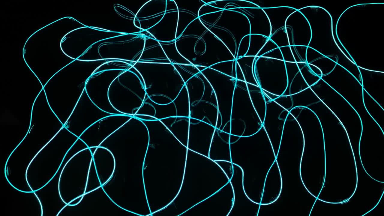 reflejo de un patrón de textura abstracta con luz en una bola de cristal